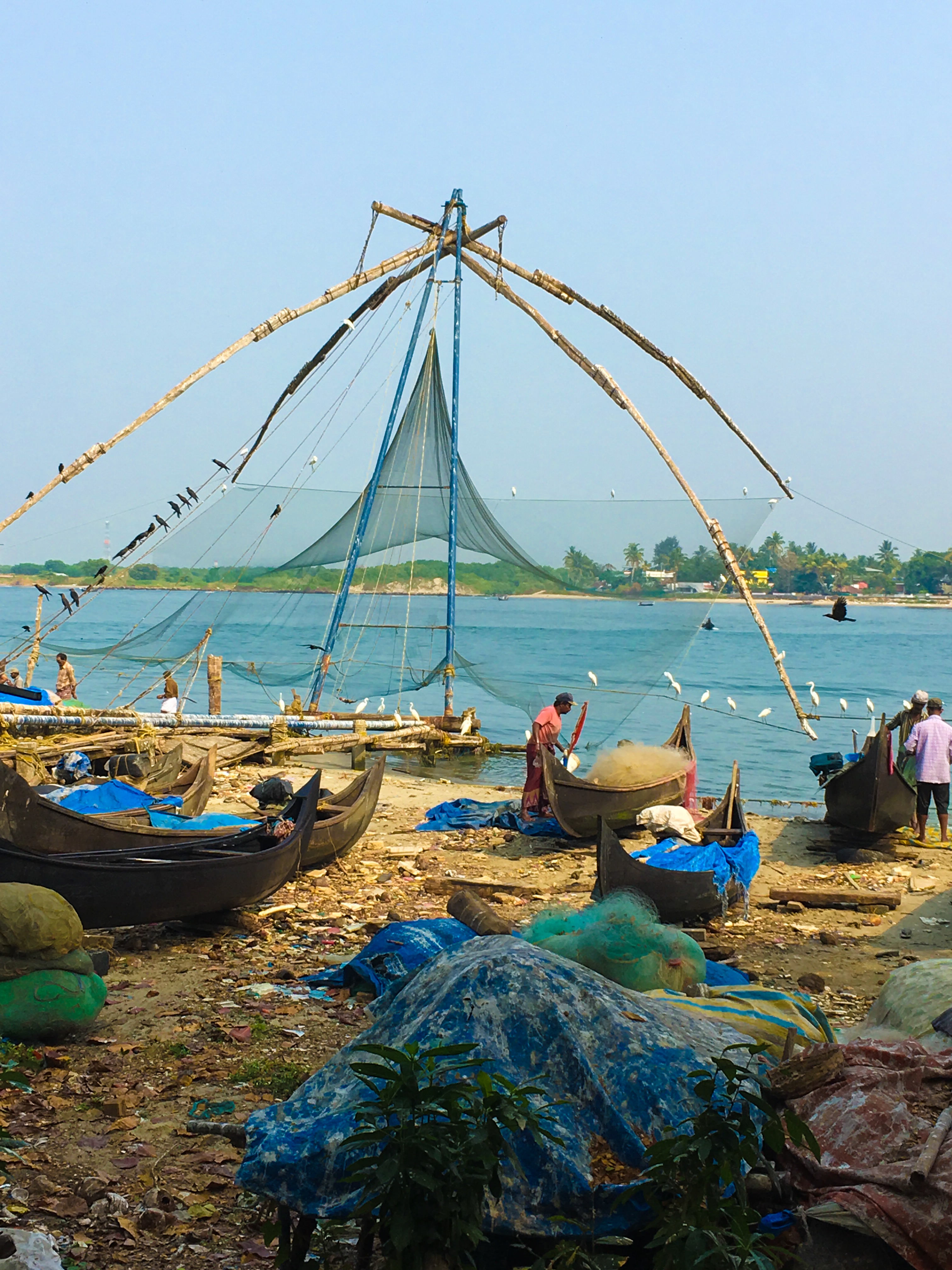 Chinese Fishing Nets, Kochi, Kerala, India